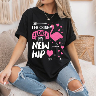 I Flocking Love My Newお尻新しいお尻交換 Tシャツ