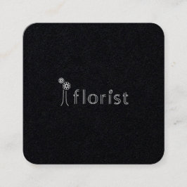 i floristさまショップカード１（角丸） スクエア名刺