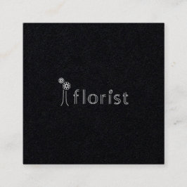 i floristさまショップカード２ スクエア名刺