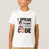 I Fluentコ話ード Tシャツ (正面)