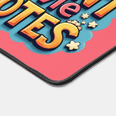 I Fluent話 Movie引用文レトロポップ・アートのアート デスクマット (コーナー)