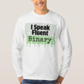 I fluent 話 binary.w tシャツ (正面)