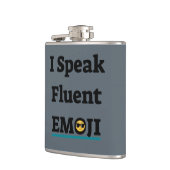 I Fluent 話 Emoji フラスク (左)
