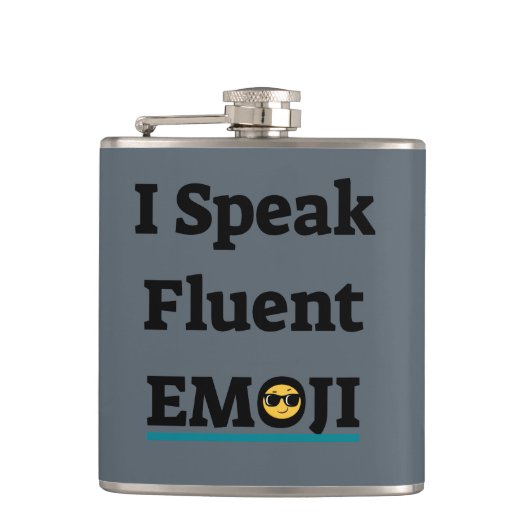 I Fluent 話 Emoji フラスク (正面)