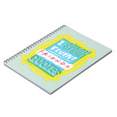 I Fluent 話 FRIENDS™引用文- Peephole ノートブック (左側)