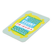 I Fluent 話 FRIENDS™引用文- Peephole マグネット (左側)