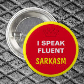 I Fluent 話 - SARKASM 缶バッジ