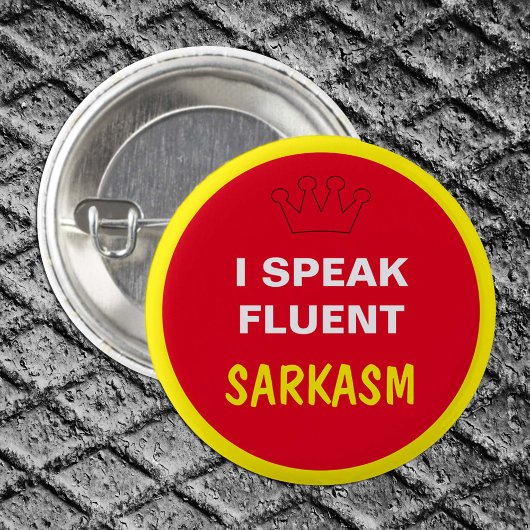 I Fluent 話 - SARKASM 缶バッジ