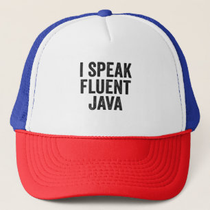 I Fluent Javaコ話ングギークプおもしろいログラマー キャップ
