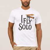 I Fly Solo:はっきりした Spirit Tシャツ (正面)
