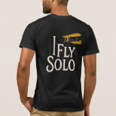 I Fly Solo ：無限の自由 Tシャツ (裏面)