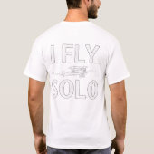 I Fly Solo: Aviator Spirit 2 Tシャツ (裏面)