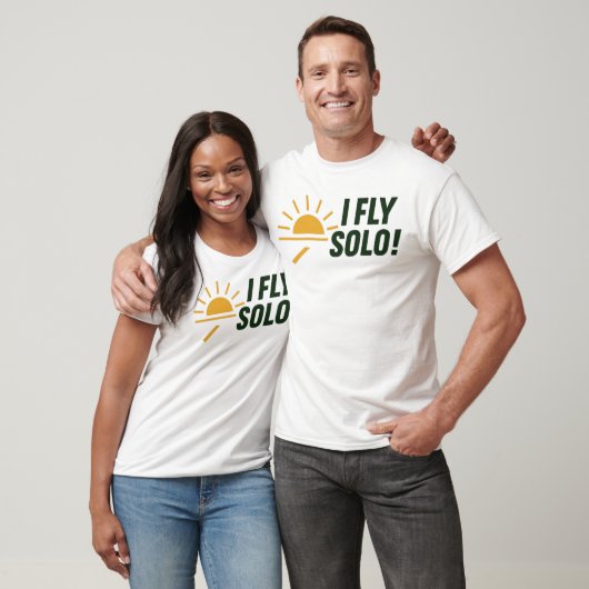 I_FLY_SOLO_Dawn_of_Solo_Flight! Tシャツ (ユニセックス)