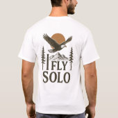 I_FLY_SOLO_EAGLE2 Tシャツ (裏面)
