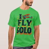 I_Fly_Solo, Sky_Awaits_1 Tシャツ (正面)