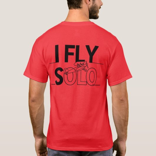 I Fly Solo: Sky Freedom 2 Tシャツ (裏面)
