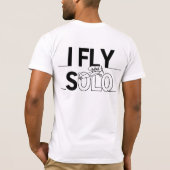 I Fly Solo: Sky Freedom 3 Tシャツ (裏面)