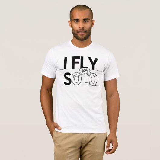 I Fly Solo: Sky Freedom 3 Tシャツ (正面フル)