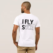I Fly Solo: Sky Freedom 3 Tシャツ (裏面フル)