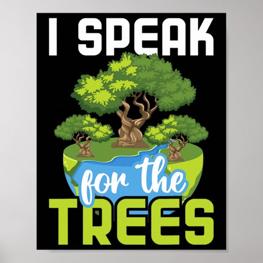 I For 話 The Trees - Environmental Protection E ポスター (正面)