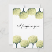 i forgive you 招待状 (正面)