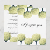 i forgive you 招待状 (正面/裏面)