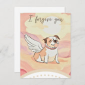 i forgive you  招待状 (正面/裏面)