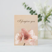 i forgive you flower 招待状 (スタンド正面)