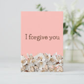 i forgive you flower butterfly 招待状 (スタンド正面)