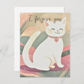 i forgive you mom 招待状 (正面/裏面)