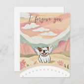 i forgive you mom 招待状 (正面/裏面)