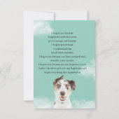 i forgive you sky dog 招待状 (裏面)