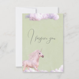 i forgive you sky horse 招待状