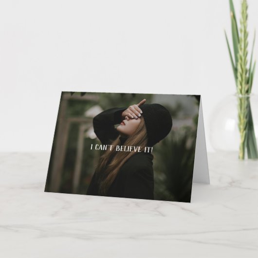 I FORGOT APOLOGY CARD サンキューカード (正面)