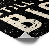 I Found Jesus Still Looking for Bigfoot Sasquatch ポスター (角)