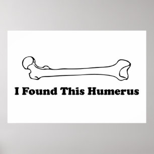 I Found This Humerus ポスター