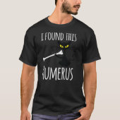I Found This Humerus Funny Cat Halloween Costume Tシャツ (正面)