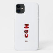 I Fuzzy U Apple iPhone 11ケース Case-Mate iPhoneケース (裏面)