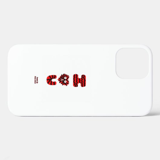 I Fuzzy U Apple iPhone 12ケース Case-Mate iPhoneケース (裏面 (横))