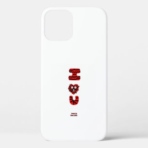 I Fuzzy U Apple iPhone 12ケース