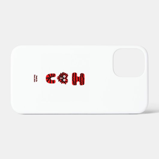 I Fuzzy U Apple iPhone 12ミニケース Case-Mate iPhoneケース (裏面 (横))