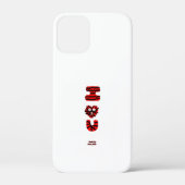 I Fuzzy U Apple iPhone 12ミニケース Case-Mate iPhoneケース (裏面)