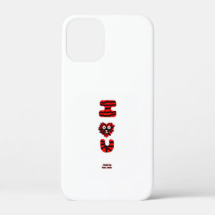 I Fuzzy U Apple iPhone 12ミニケース 12 Mini ケース
