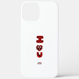 I Fuzzy U Apple iPhone 12 Pro Maxケース Max ケース