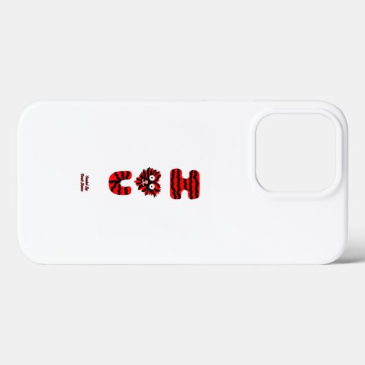 I Fuzzy U Apple iPhone 13 Proケース Case-Mate iPhoneケース (裏面 (横))