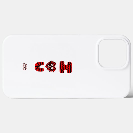 I Fuzzy U Apple iPhone 13 Pro Maxケース Case-Mate iPhoneケース (裏面 (横))