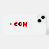 I Fuzzy U Apple iPhone 14 Plusケース Case-Mate iPhoneケース (裏面 (横))