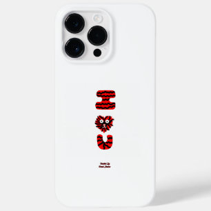 I Fuzzy U Apple iPhone 14 Pro Maxケース Case-Mate iPhone 14 Pro Maxケース