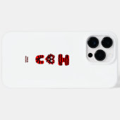 I Fuzzy U Apple iPhone 14 Pro Maxケース Case-Mate iPhoneケース (裏面 (横))