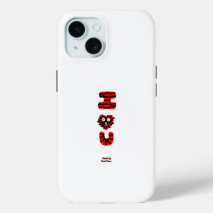 I Fuzzy U Apple iPhone 15ケース